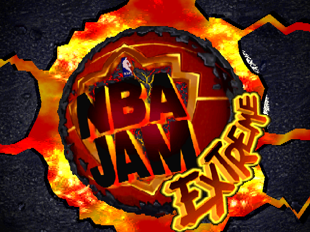 NBA Jam Extreme Title Screen